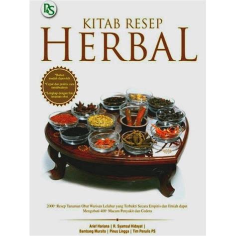 Jual Buku Kitab Resep Herbal 2000 Resep Tanaman Obat Warisan Leluhur