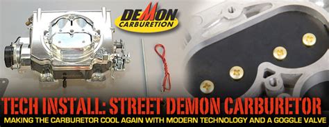 Tech Video New Street Demon Carburetor Makes Installation Simple