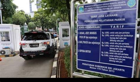 Siap Siap Tarif Parkir Di Sejumlah Lokasi Ini Akan Naik Rp60 000 Jam