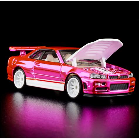Hot Wheels Collectors Rlc Exclusive Pink Editions Nissan Skyline Gt R