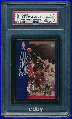 Psa Clyde Drexler Fleer D Acrylic Wrapper Redemption Nm