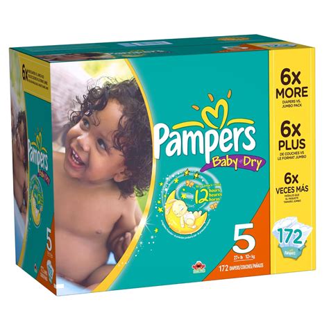 Buy Pampers Baby Dry Diapers Size 5 Economy Pack Plus 172 Count Online