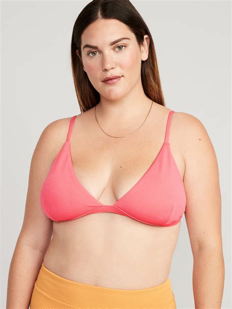 Pucker Triangle Bikini Swim Top Old Navy