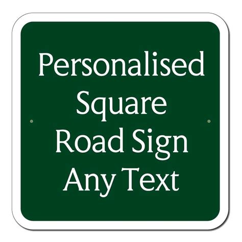 JAF Graphics. Square UK Road Sign