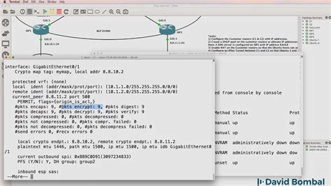 Gns3 Labs Ipsec Vpn With Nat Across Bgp Internet Routers Answers Part 1 Youtube