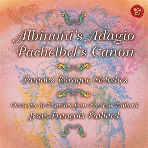 Albinoni Adagio Pachelbel Canon J S Bach Air On The G String