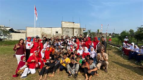 UPACARA BENDERA PERINGATAN HUT RI KE 78 DI KAMPUNG BEBAS NARKOBA RW 01