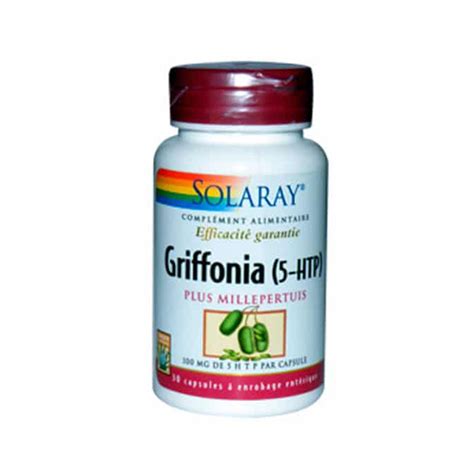 Griffonia 5 HTP plus Millepertuis 30 capsules Réponse Nature