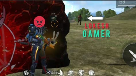 Lokesh Gamer In My Game 😱😱 Lokesh Gemar 🤬op Reaction Free Fire Funny