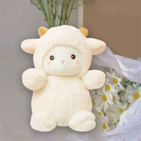 FIGURINE DE MOUTON En Peluche De Dessin Animé Jouet Câlin Réaliste