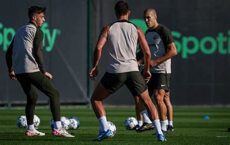 El Barcelona Retoma Los Entrenamientos Sin Los Tres Lesionados