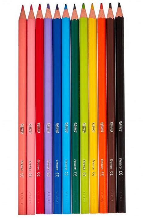 Карандаши цветные 12 цв. BIC 6598216 мультиколор купить оптом в ...