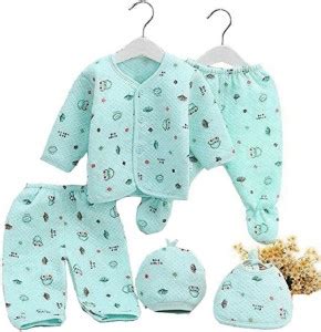 PIKIPOO Presents New Born Baby Winter Wear Keep Warm Cartoon Printing