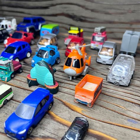 japan surplus assorted mini toy cars, used, with scratches on Carousell