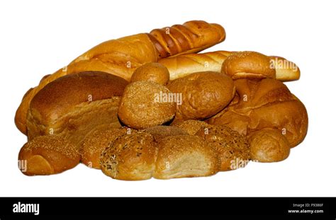 Assortment Of Baked Bread Stock Photo Alamy