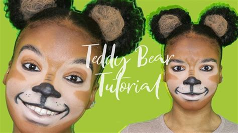 Teddy Bear Makeup Tutorial Halloween New Link I Had To Repost The