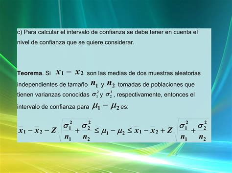 Diferenciademediaspdf Estadística Inferencial Ppt