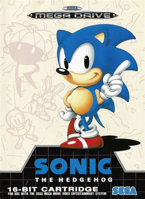 Mega Drive Sonic The Hedgehog 1 Eu Version Mit Ovp Gebraucht