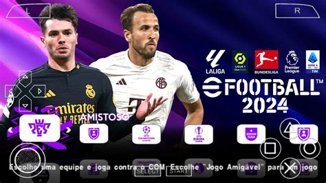 Efootball Pes Ppsspp Europeus Atualizado Faces Hd Gamedroid Br