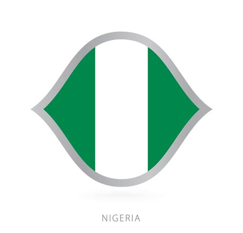 Nigeria national team flag in style for international basketball ...