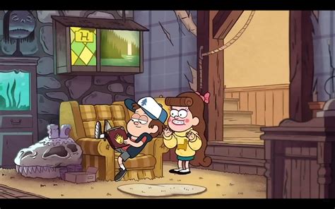 Is Dipper reading journal 2 in this shot from S1 E4. That is a strange ...