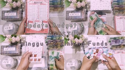 Update Budget Save Agustus Minggu Sinking Funds Challenge