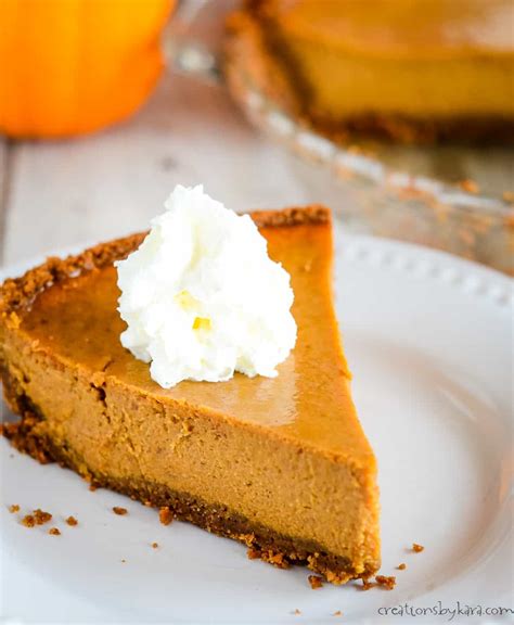 Pumpkin Pie With Sweetened Condensed Milk Creations By Kara