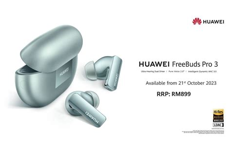 Introducing The HUAWEI Freebuds Pro 3 More Powerful And More Stylish