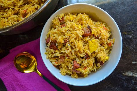 Ackee And Corned Pork Seasoned Rice I Love Cb Foods