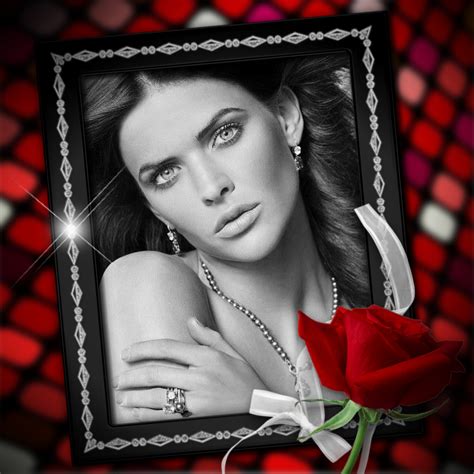 Jezebel64s Blackandwhite With A Touch Of Color Red Rose Jezebel64 You