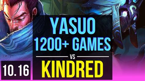 Yasuo Vs Kindred Mid 3 3m Mastery Points 1200 Games Kda 8 1 5