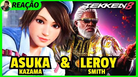 Reagindo Ao Trailer De Gameplay De Asuka Kazama E Leroy Smith Tekken