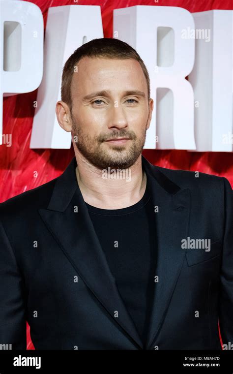 Matthias Schoenaerts at European Premiere of Red Sparrow on Monday 19 February 2018 held at VUE ...