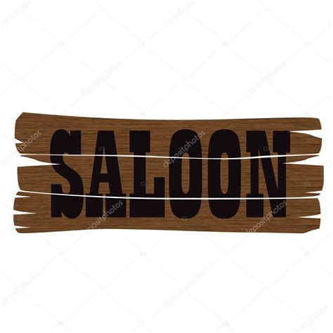 Wild west saloon sign. Stock Vector Image by ©paveu #89850376