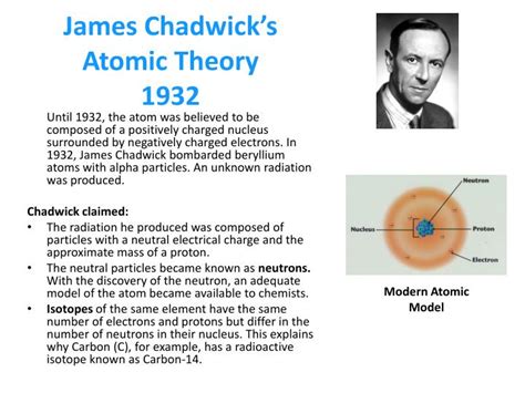 Modelo Atomico De Chadwick