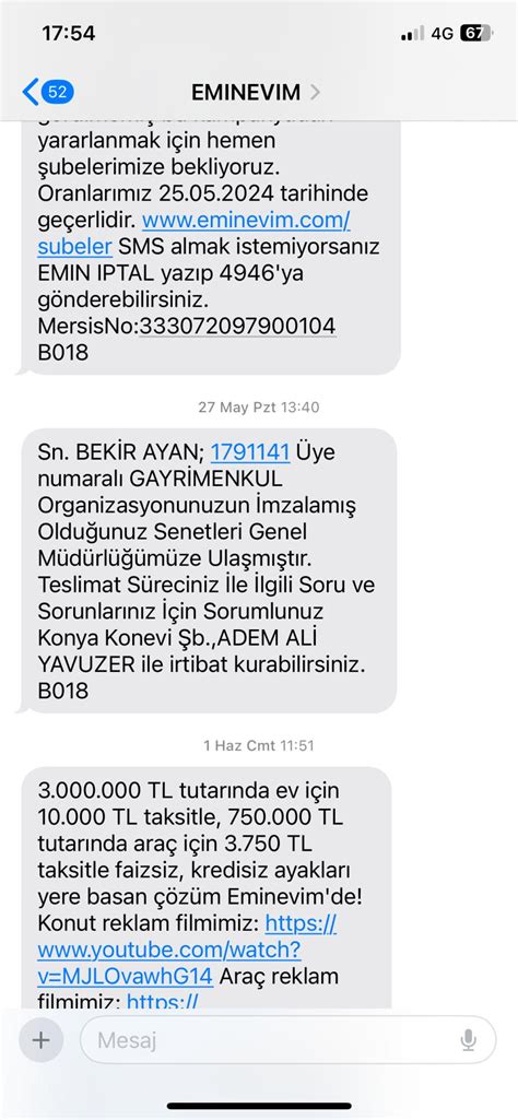 Eminevim Garanti Sistem Teslimat Gecikmesi Şikayetvar