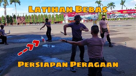 Extra Hati Hati Latihan Bebas Double Stick Angkatan Spn Polda