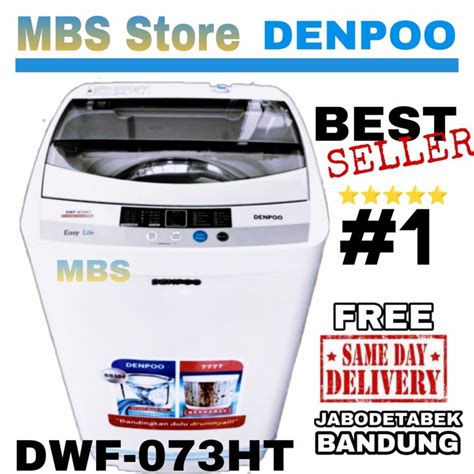 Jual Mesin Cuci Denpoo Tabung Dwf Ht Top Loading Kg Dwf Ht