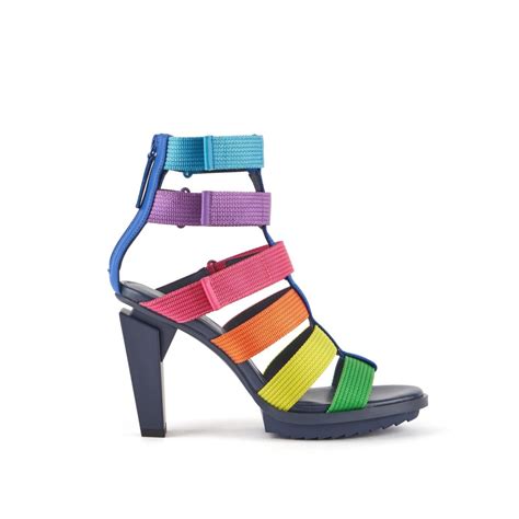 United Nude Lev Roma Hi Rainbow Hohe Gladiator Sandaletten LE