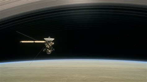 Cassini’s Grand Finale A Dive Between Saturn And Its Rings The New York Times