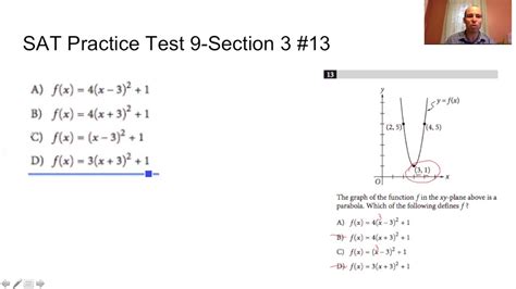 Math Digital Sat Practice Test 3 Answer Key Sat Practice Tes