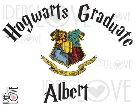 Harry Potter Hogwarts Graduate Inspired Printable by IdeasLove