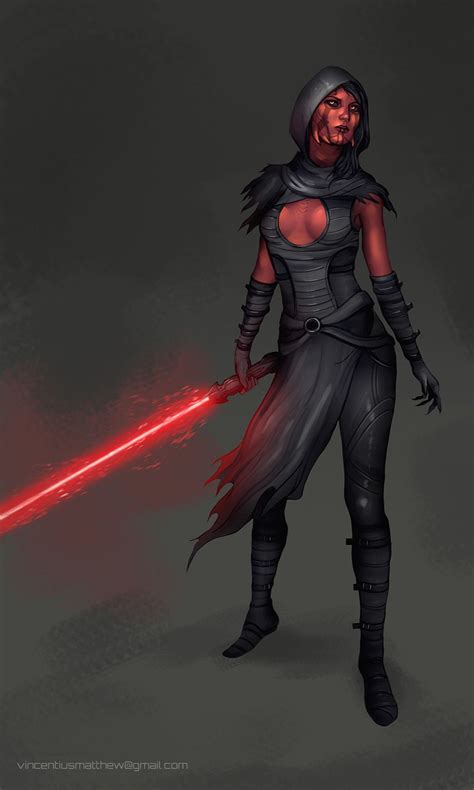 Sith Lady Vincentius Matthew On Artstation At Artwork 590go Star