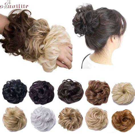 S Noilite 40g Chignon Donut Synthetic Hair Bun Hair Extensions Hair