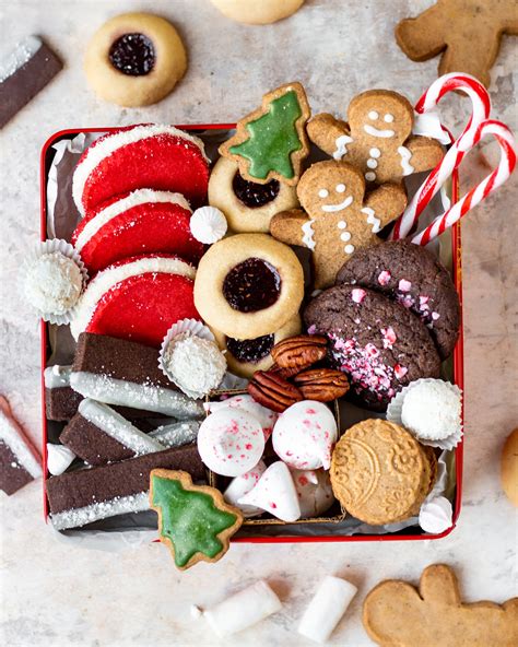 Christmas Cookie Box - 4 cookies using 1 dough - Bake with Shivesh
