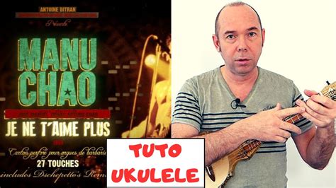 Tuto Ukulele Bongo Bong Je Ne T Aime Plus Manu Chao Youtube