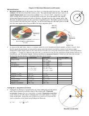 Ch Notes Rotational Kinematics And Dynamics Pdf Chapters