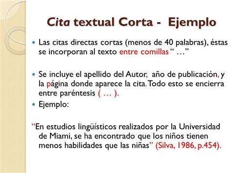 5 Ejemplos De Citas Textuales Con Comillas Nuevo Ejemplo