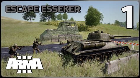 ARMA 3 Escape Esseker Attempt 1 YouTube