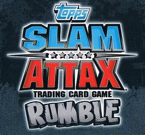 WWE Slam Attax TCG Rumble Choose One Signature Move Card From List EBay